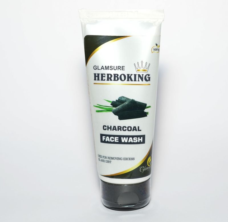 Glamsure Herboking Charcoal Face Wash