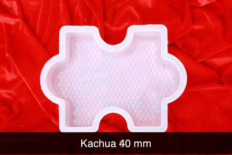 40mm Kachua Plastic Paver Mould