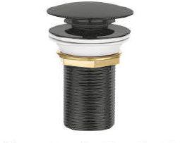 Matt Black Waste Coupling Pop Up