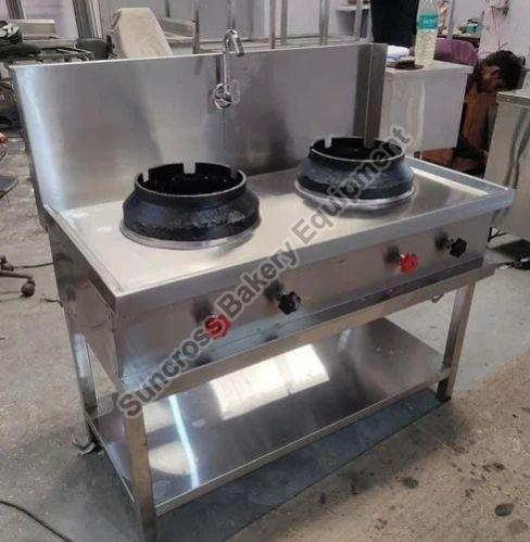 Stainless Steel Chinese Cooking Range