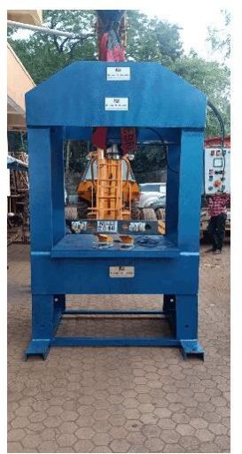 100 ton power operated press machine