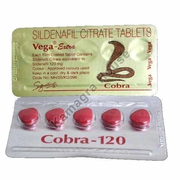 Vega Extra Cobra 120 Tablets