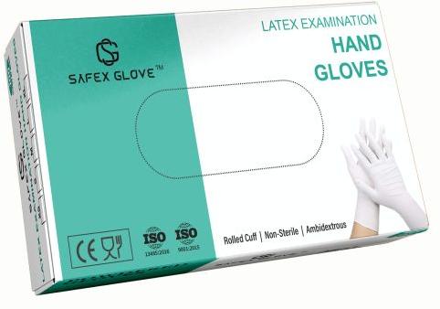 Non Sterile Powdered Surgical Latex Gloves