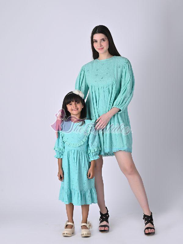 Mother and Daughter Celina Eyelet Dress