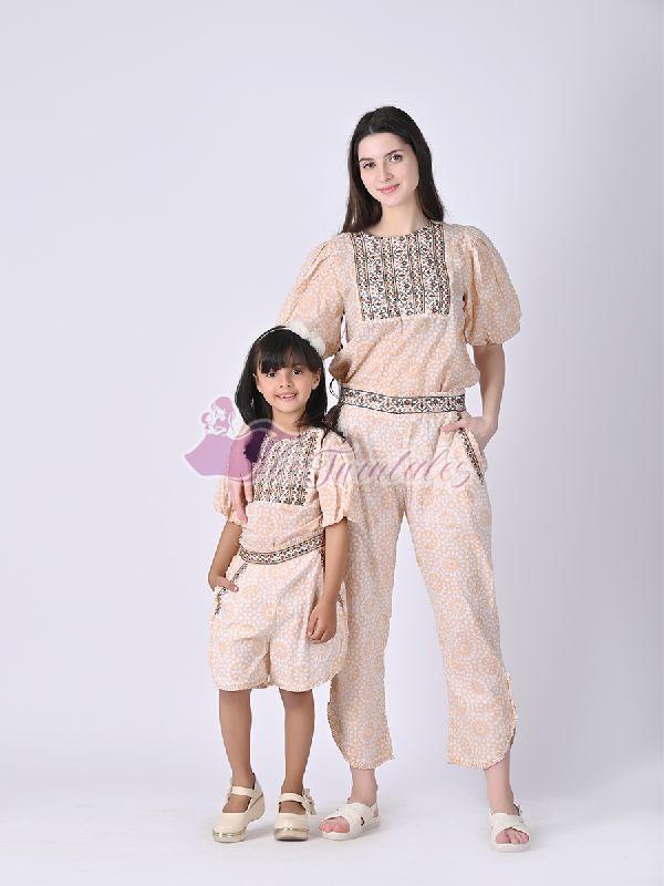 Mother and Daughter True Colors Co-ord Set
