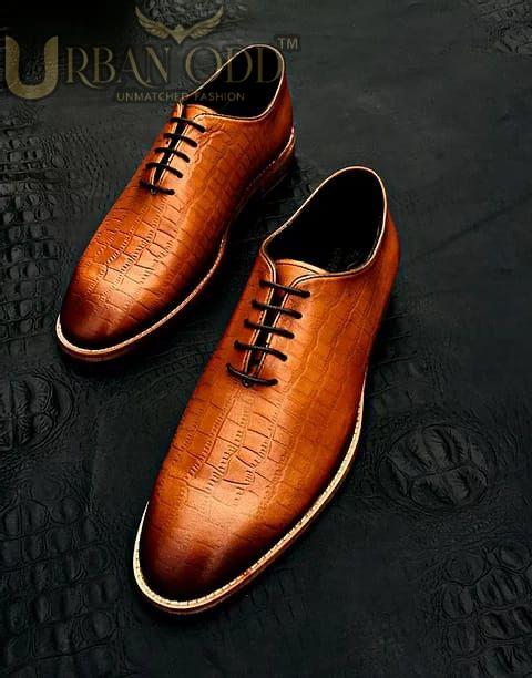 Fancy on sale leather shoes