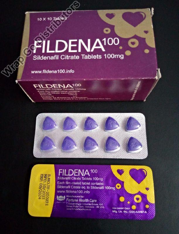 Fildena 100 Mg, Sildenafil 100 Mg, View, Uses