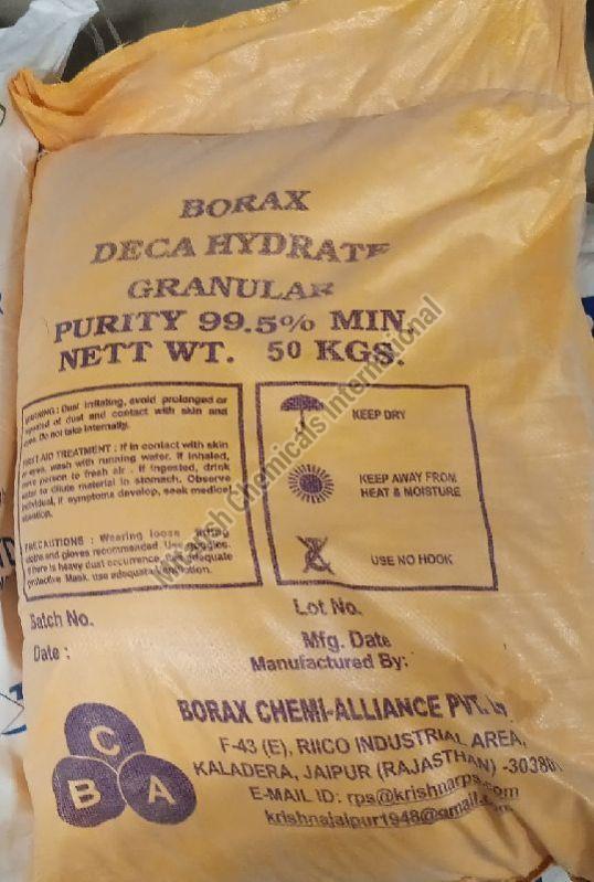 Borax Decahydrate Granules