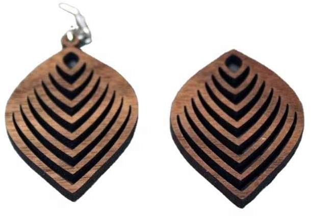 Ladies Wooden Earrings