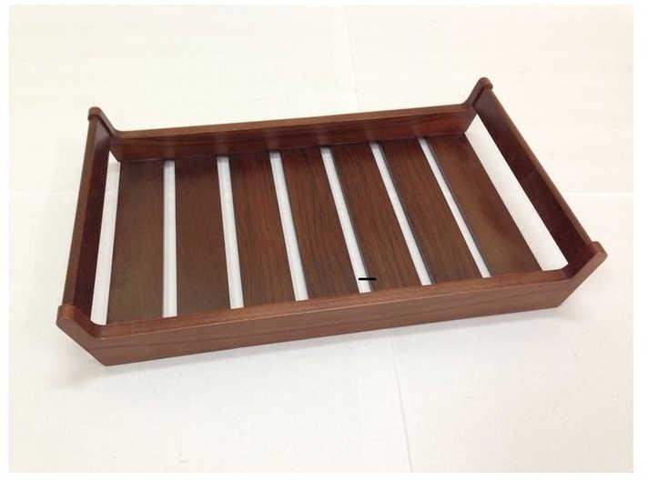 Natural Wood Rectangular Breakfast Serving Tray