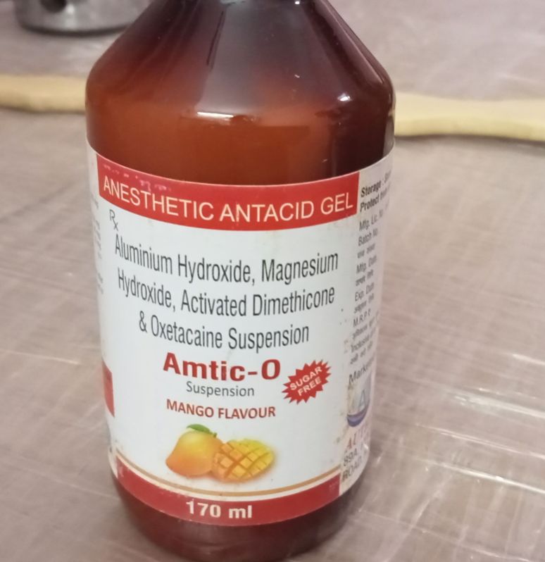 Anesthetic Antacid Gel