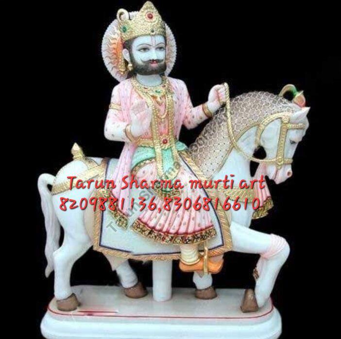 Marble Baba Ramdev Statue