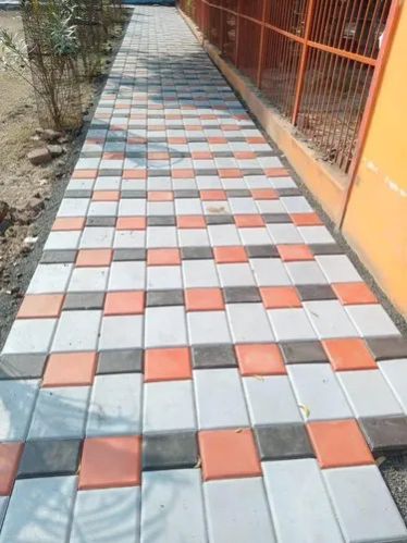 Square Concrete Paver Block