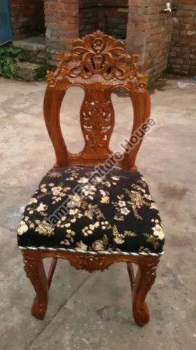 Leather Seat Wooden Chair