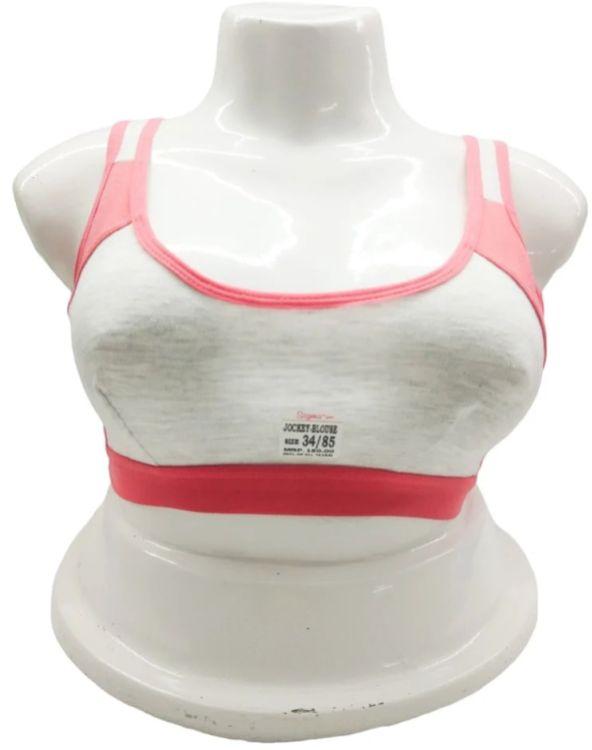 Sigma Non-Padded Non-Wired Pure Cotton Front Clousre Women Bra at