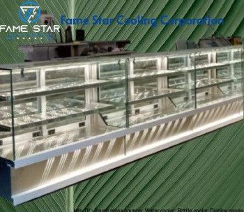 Stainless Steel Food Display Counter