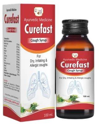 100 Ml Ayurvedic Curefast Cough Syrup