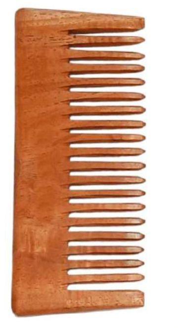 Neem Wood Single Detangle Comb