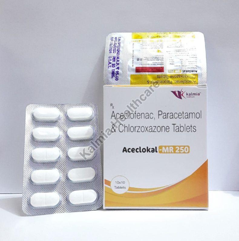 Aceclokal-MR 250 Tablets