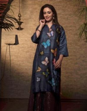 Hand Painted Silk Kurtis