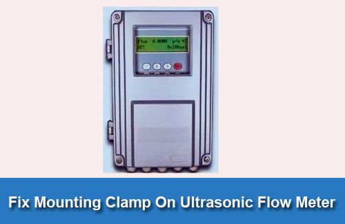 Fix Mounting Clamp On Ultrasonic Flow Meter