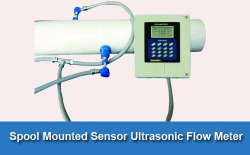 Spool Mounted Sensor Ultrasonic Flow Meter