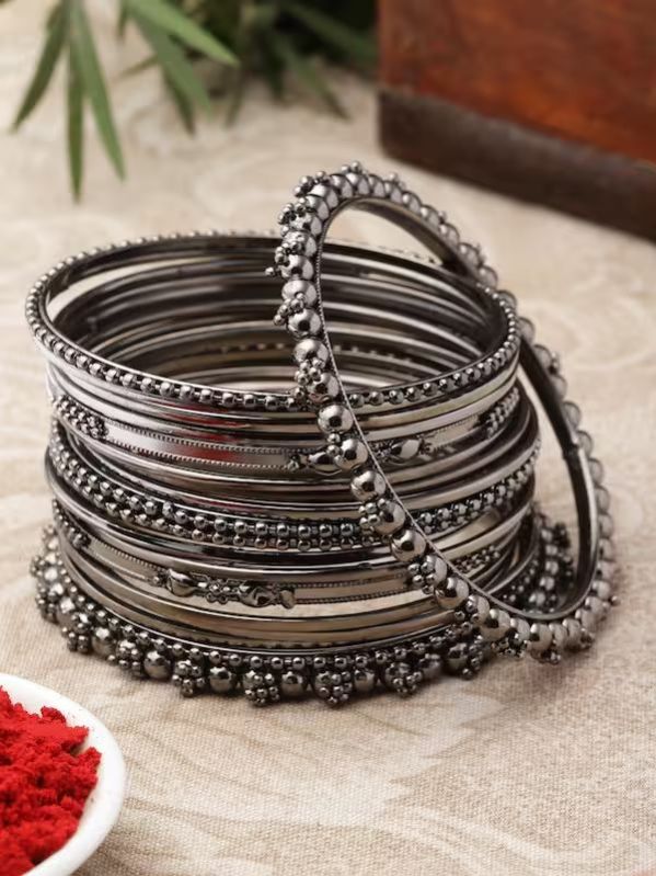 Oxidised on sale bangles set