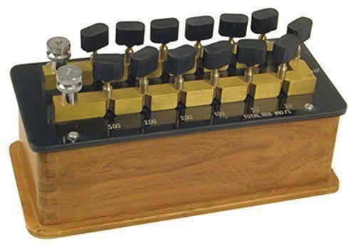 Plug Type Resistance Box