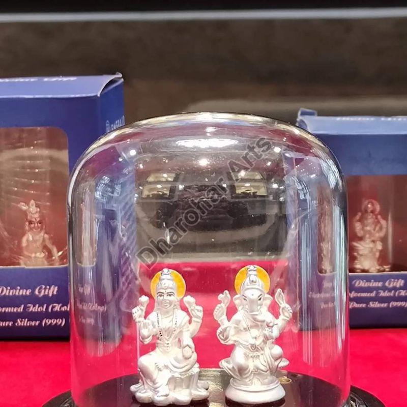 Buy quality 999 Silver Krishna Emerald Idol in Ahmedabad