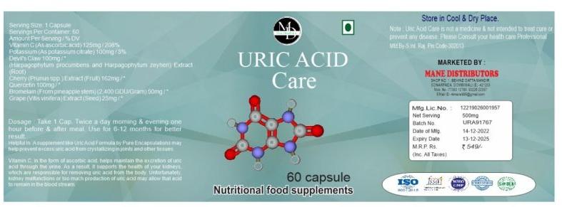 Uric Acid Care Capsule