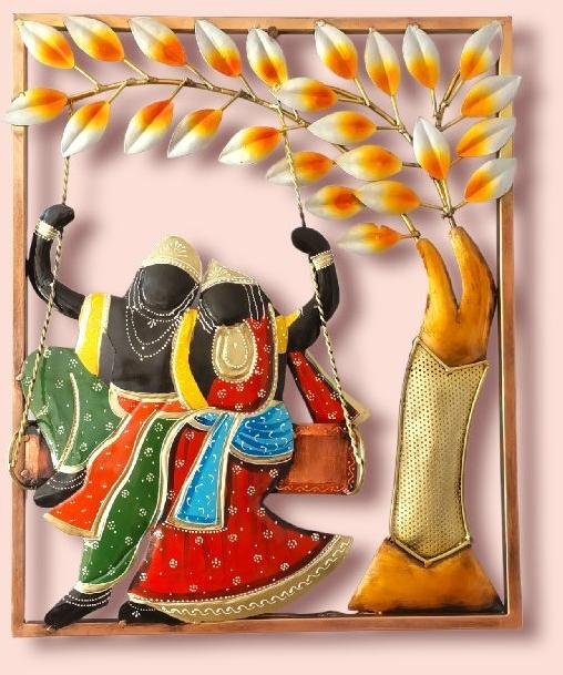 Unique Radha Krishna Pearl Hanging Earrings - South India Jewels | Indian  earrings, Hanging earrings, Earrings