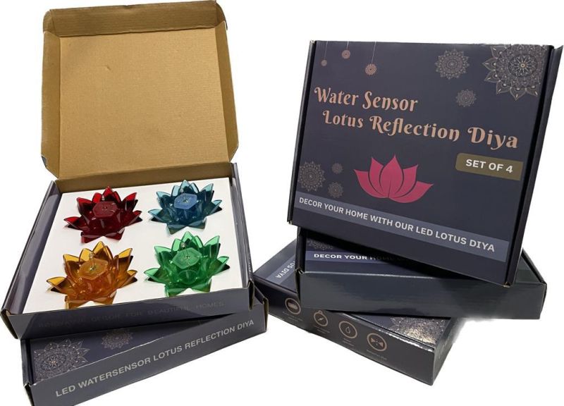 Water Sensor Reflection Diya