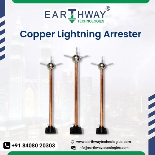 Pure Copper Hollow Lightning Arrester