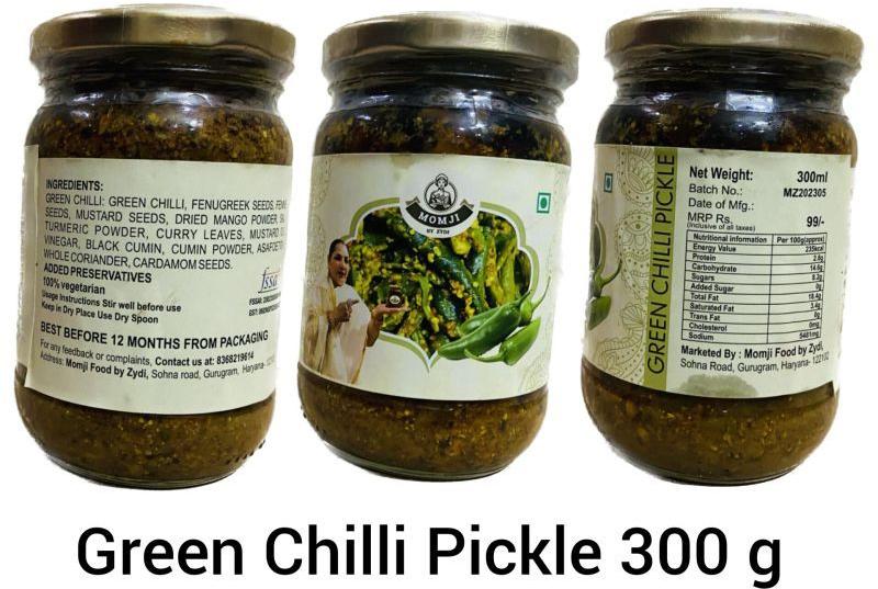 300gm Green Chilli Pickle