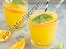 Healthy Orange Pudina Juice