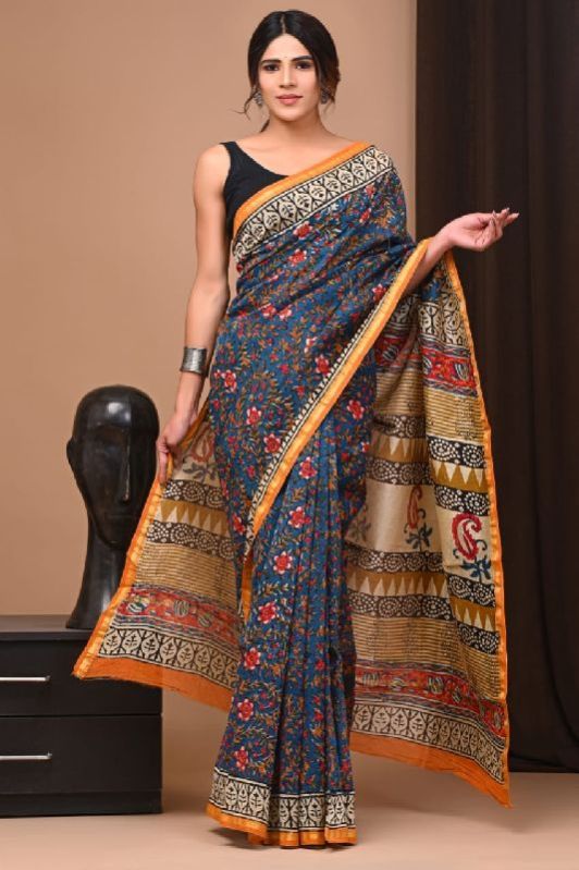 PURE CHANDERI SAREE at Rs.670/Piece in surat offer by ADT World