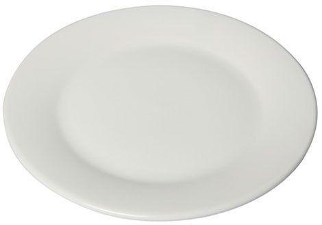 8 inch round ceramic dinner plate