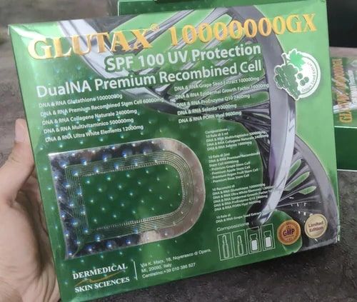 Glutax 10000000gx Dualna Premium Recombined Cell Skin Whitening Injection