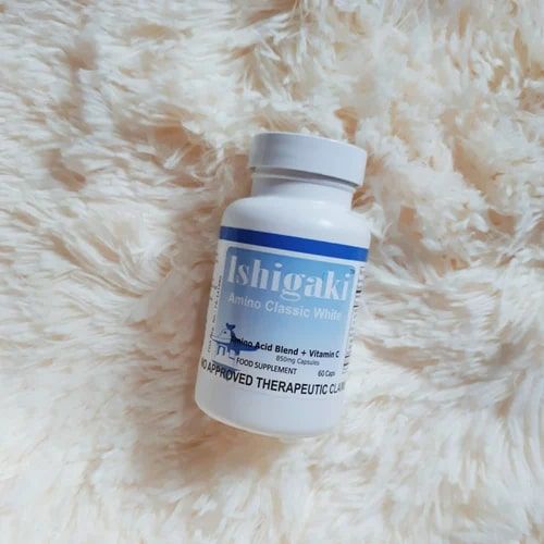 Ishigaki Amino Classic White 850mg Glutathione Capsules