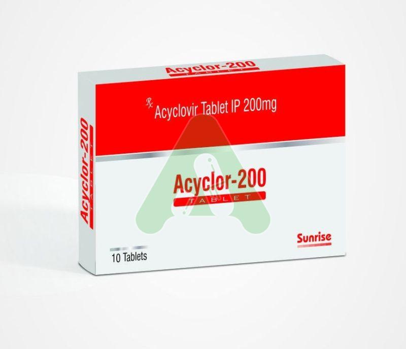 Acyclor 200mg Tablets