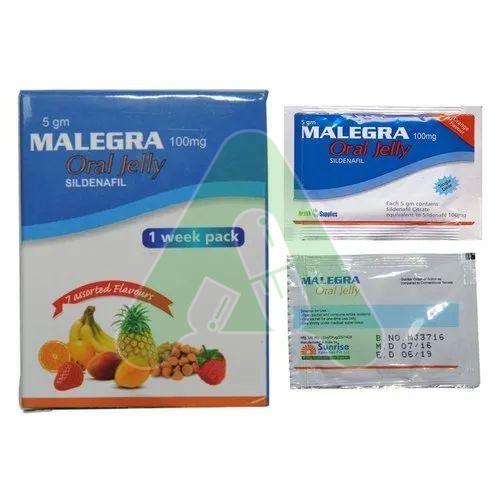 Malegra 100mg Oral Jelly Exporter Supplier from Mumbai India