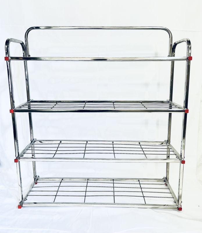 Premium Stainless Steel Shoe Rack