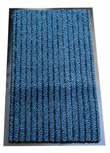 10mm Blue Rubber Backed Coir Door Mat