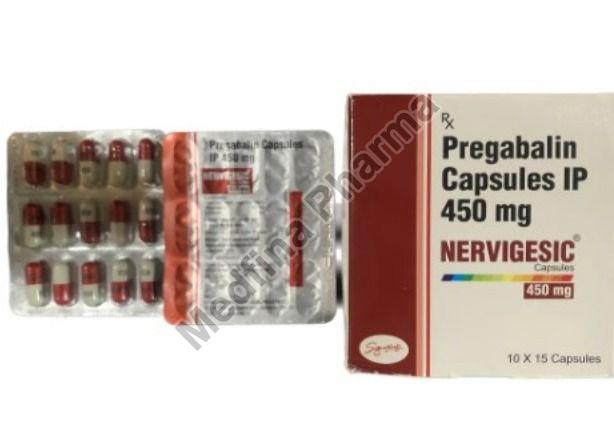 Pregabalin Nervigesic 400 Mg Capsule