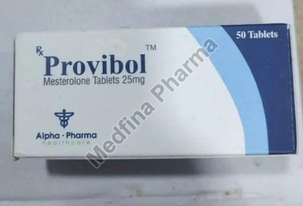 Provibol Mesterolone 25 Mg Tablet