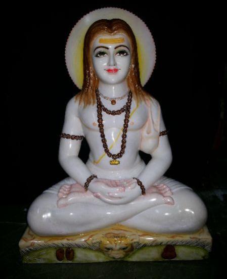 Marble Gorakh Nath Statue