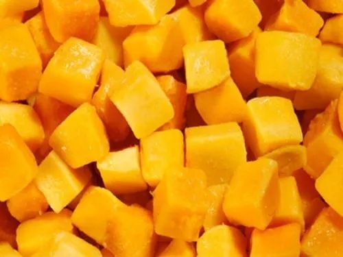 Frozen Mango Dice