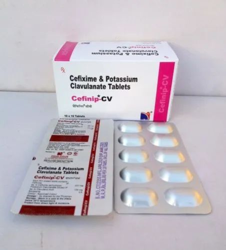 Cefixime And Potassium Clavulanate Tablet