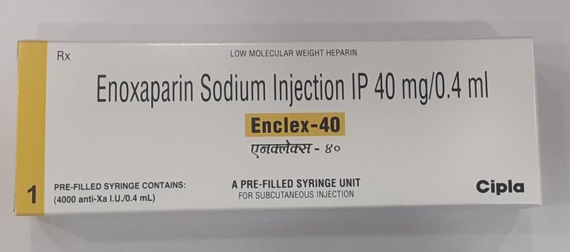 Enoxaparin Sodium 40 mg Injection