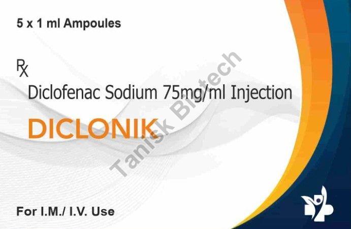 Diclofenac Sodium 75mgml Injection